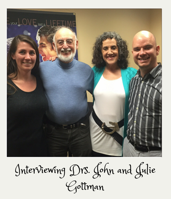 Dr.s John and Julie Gottman with Luis Congdon and Kamala Chambers