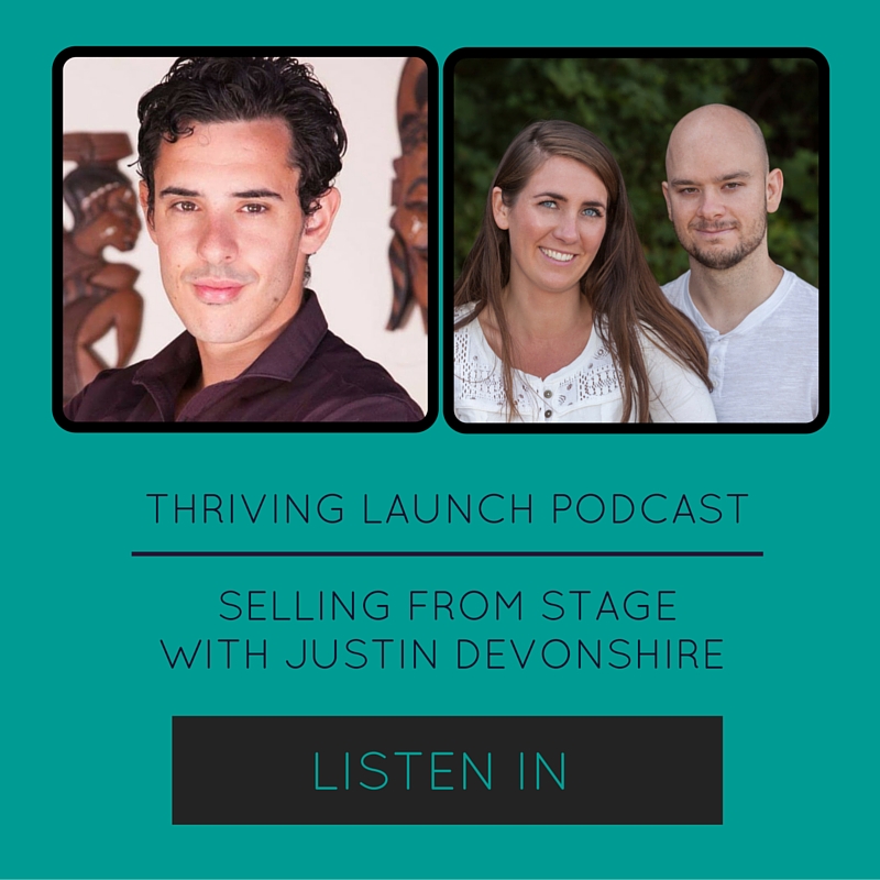 Sell High-Ticket Offers From Stage – Justin Devonshire