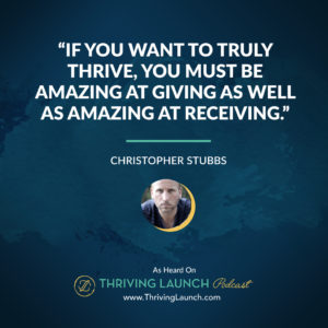 Christopher John Stubb The Power of Influence Thriving Launch Podcast