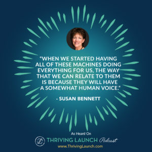 Susan Bennett The Real Siri Thriving Launch Podcast