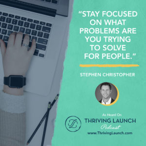 Stephen Christopher SEO Traffic Generation Thriving Launch Podcast