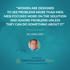 Dr. John Gray - the difference between men and women