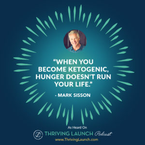 Mark Sisson Benefits Of Ketogenic Diet Thriving Launch Podcast