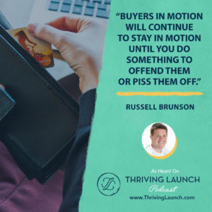 Russel Brunson Sales Funnel Stages Thriving Launch Podcast