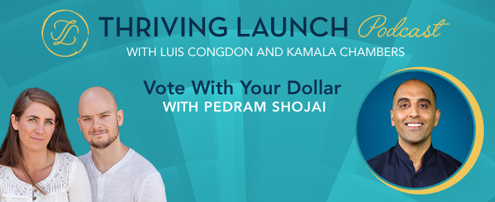 Vote With Your Dollar – Pedram Shojai
