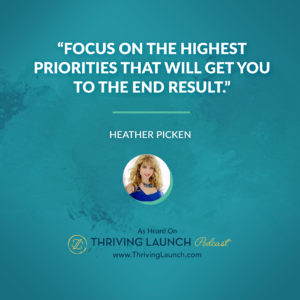 Heather Picken A Sweet Life Thriving Launch Podcast