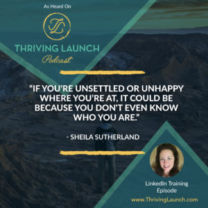 Sheila Sutherland Living On Purpose Thriving Launch Podcast