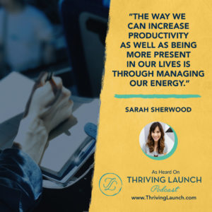 Sarah Sherwood Characteristics Of Resilience Thriving Launch Podcast