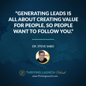 Dr. Steve Sabo Get Paid To Post On Instagram Thriving Launch Podcast