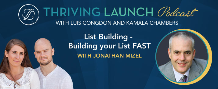 List Building - Building your List FAST – Jonathan Mizel