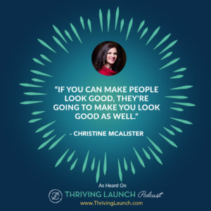 Christine MsAlister PR Strategy Thriving Launch Podcast