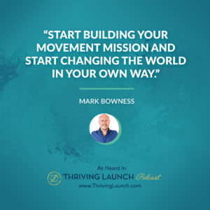 Mark Bowness Build a Social Network Thriving Launch Podcast