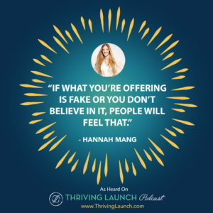 Hannah Mang How To Write An About Me Page Thriving Launch Podcast