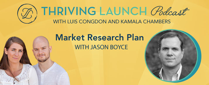 Market Research Plan – Jason Boyce